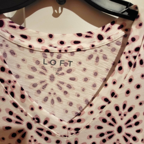 Ladies Loft V-neck blouse - Picture 2 of 2